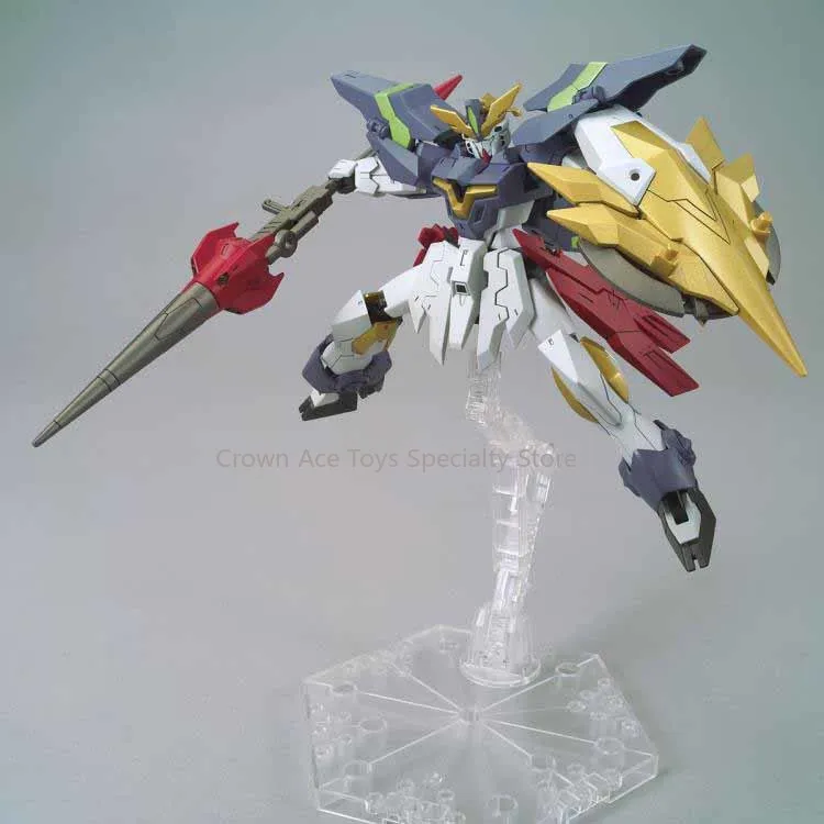 BANDAI Model Kit HGBD:R 033 Gundam Aegis Knight Action Manga Figures Trendy Toys Desktop Doll Holiday Collectible Gifts For Boys