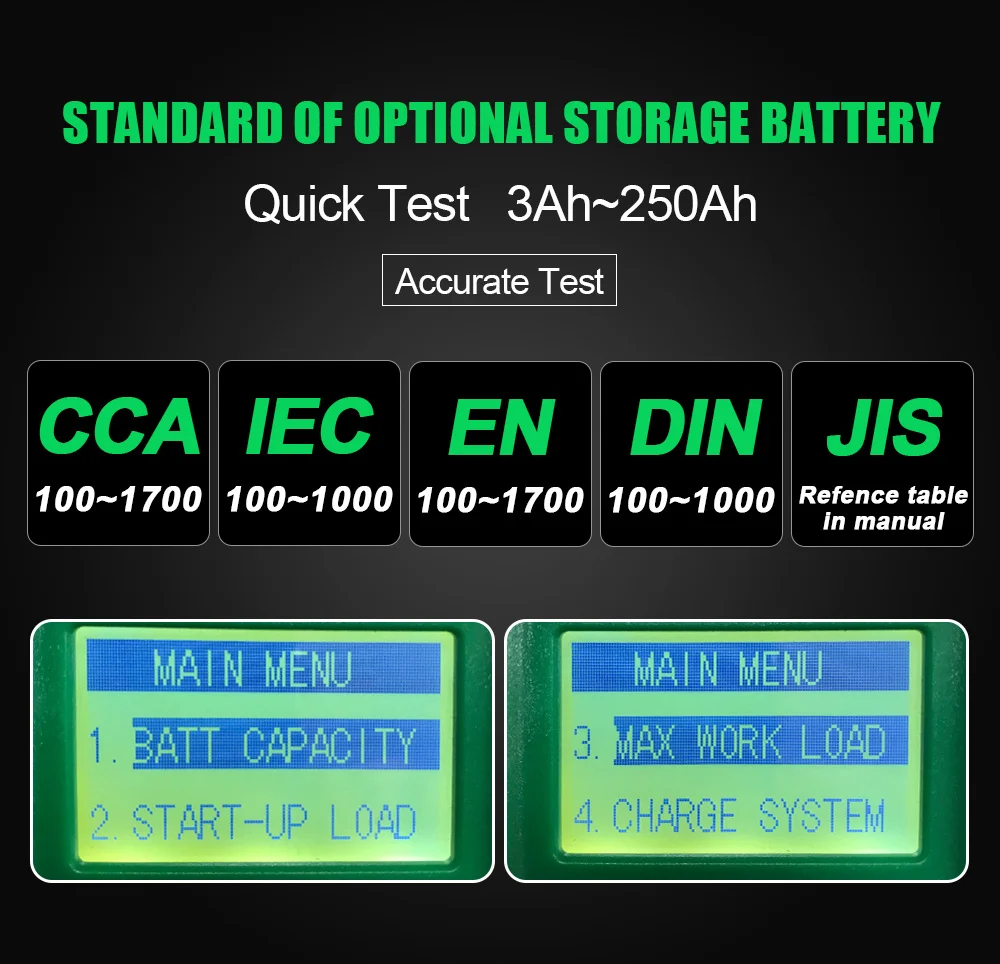 Duoyi dy219/219a Batterie tester 12V 24V digitales Kfz-Batterie diagnose werkzeug ah 100-1000cca Multifunktions-Batterie analysator – Detail 3