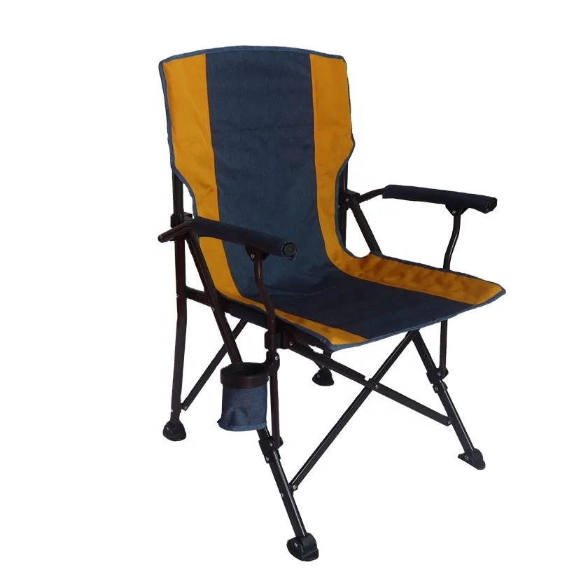 YTYINHigh Quality DC Modern Lightweight Iron Folding Camping Chair Adults Durable Heavy Weight Capacity Eco-Friendly Outdoor Cus