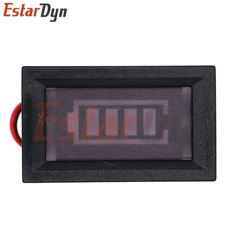 1S 2S 3S 4.2V 8.4V 12.6V 18650 Lithium Battery indicator board 4-60V Lead-acid 12V Automotive Battery Type Display Percentage