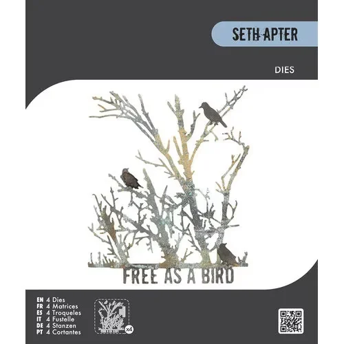 2026 New Free as a Bird Metal Cutting Dies Scrapbooking Diary Decoration Stencil Embossing Template DIY Greeting Card Handmade