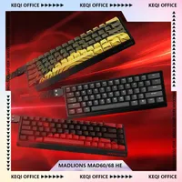 MADLIONS Mad60/68 HE Mechanical Keyboards 8K Polling Rate Hot Swap Customized Magnetic Switch Wired E-sports Gaming Keyboard