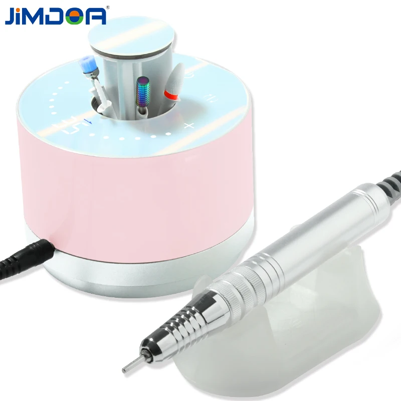 Sterke Macht 80W 35000 RPM Borstelloze Elektrische Nagelboormachine 218 Model Manicure Pedicure Nagelvijl Bit Nail Art apparatuur