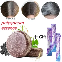 Polygonum  Hair Darkening Shampoo Bar hair darkening shampoo soap Solid shampoo polygonum shampoo polygonum shampoo bar hair