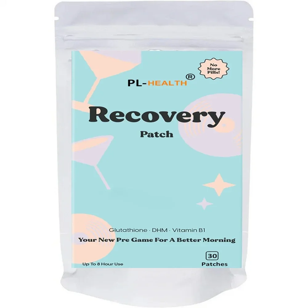 

Recovery Transdermal Patches Supports Morning After with Vitamin B1, DHM, Glutathione 30 Patches One Month Supply