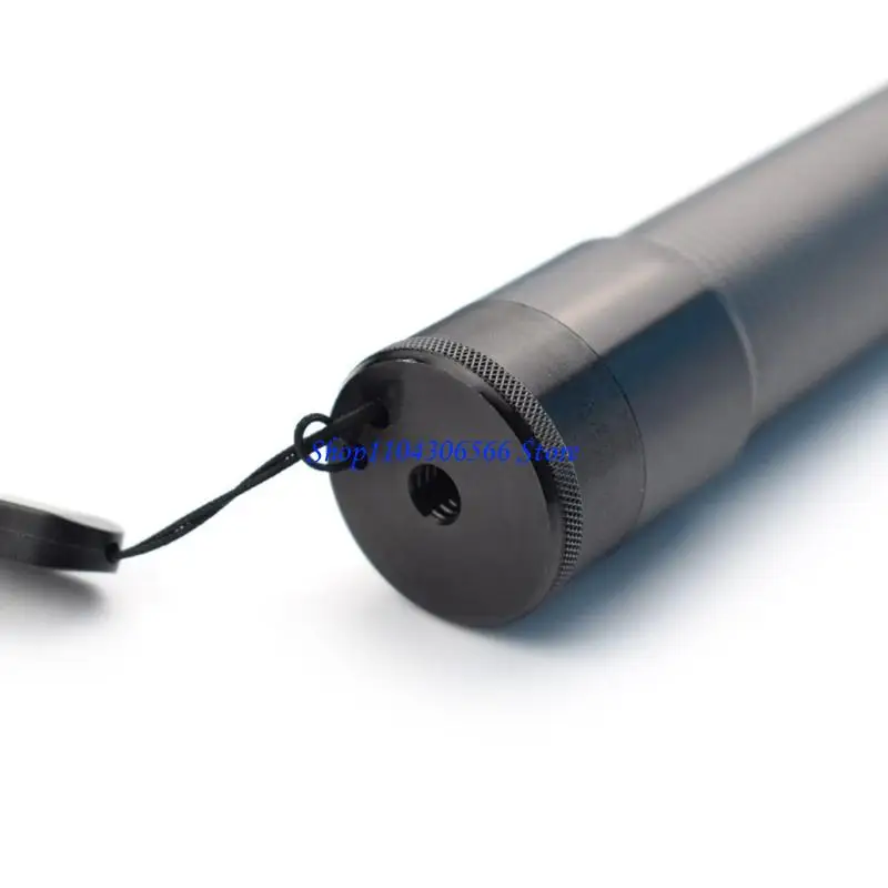 02DD Portable Collapsible Selfie Extension Photography Rod With Auto Feature For 360 Cameras 45cm To 290cm
