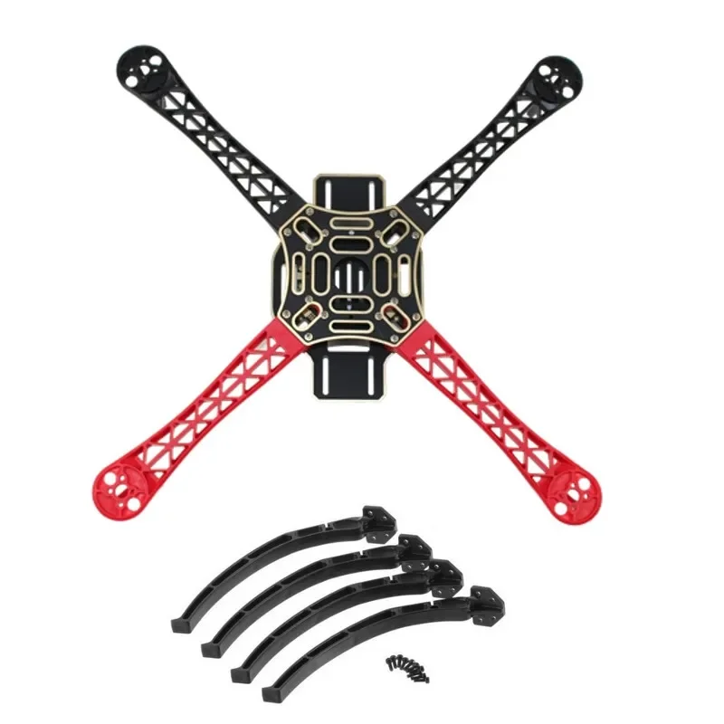 Kit de marco de alta resistencia para Dron. F450, 450mm, PCB, base de rueda mejorada, con tren de aterrizaje para multicóptero con radio control A2212 A2216 FPV