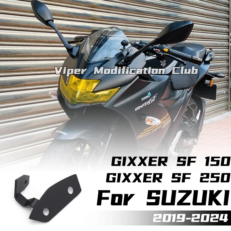 Soporte de expansión de espejo reacondicionado para SUZUKI GIXXER SF 150 GIXXER SF250, soporte para dashcam 2019 2020 2021 2022 2023 2024
