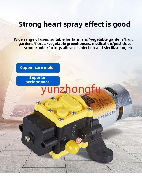 Accessories Dynamic spray water pump High pressure water pump High power water pump High pressure intelligent motor