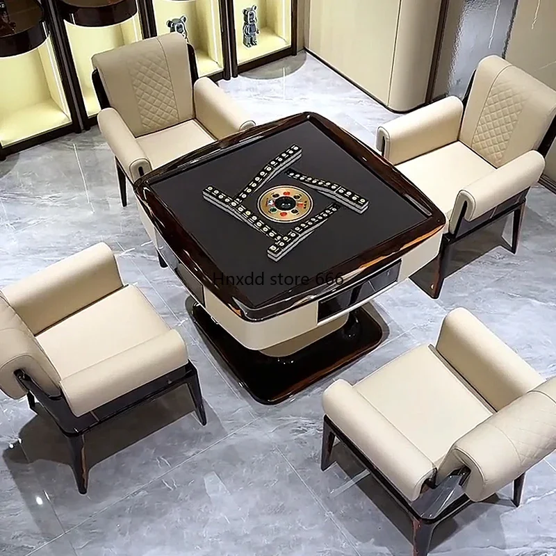 Automatic mahjong machine luxury villa large flat high-end home