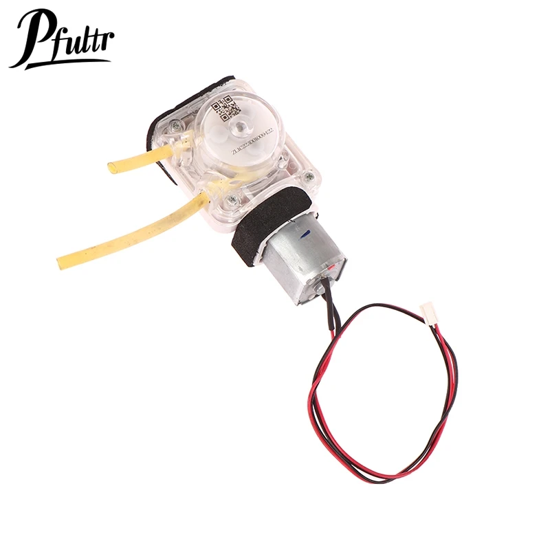 DC 3.7V Micro Peristaltic Pump Motor Liquid Water Pump Self-priming Pump Part Change Direction of Import Export