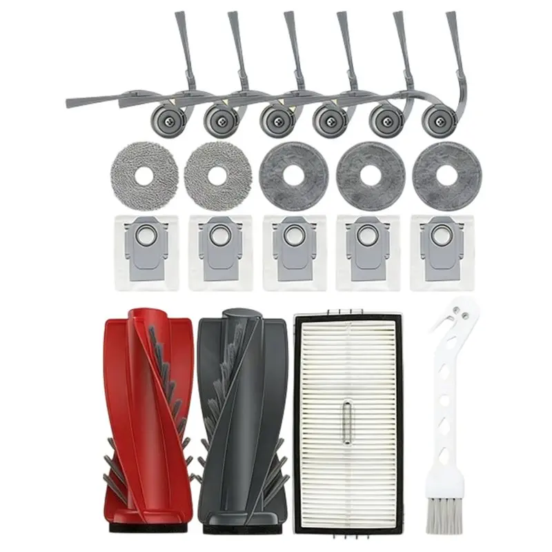 [B25B!】 For Roborock P20 Ultra/G30U/G20S Ultra/Saros 10R Compatible- Premium Vacuum Cleaning Accessories& Consumables Bundle