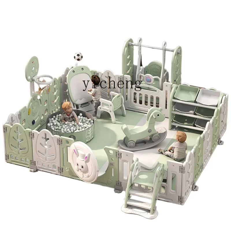 Game Fence Children Amusement Park Home Baby Safety Crawling Mat Ground