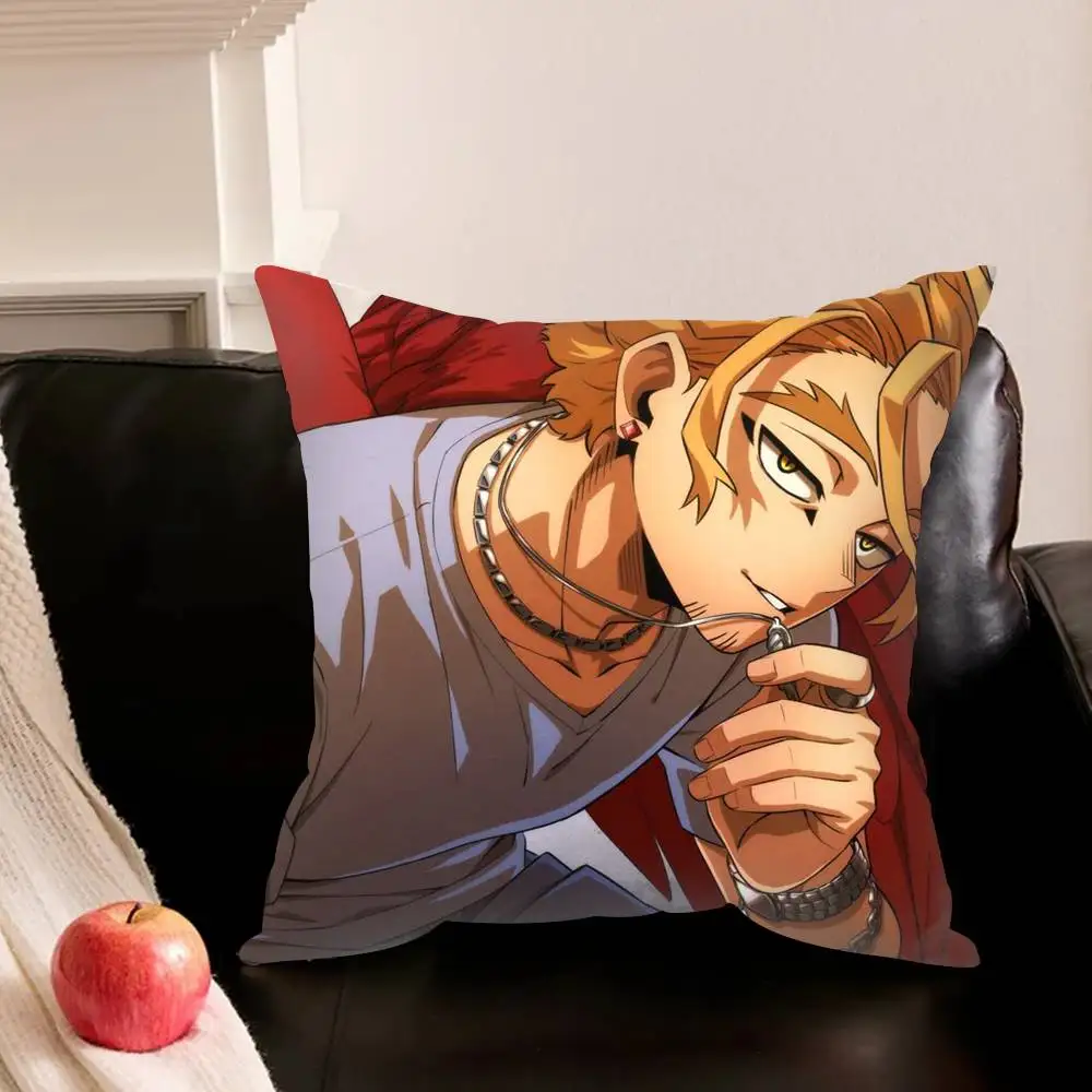 B-BNHA Hawks M-MHA  Pillowcase for Sofa Room Office Decor Printing Protector Cushion Cover Valentine gift Custom