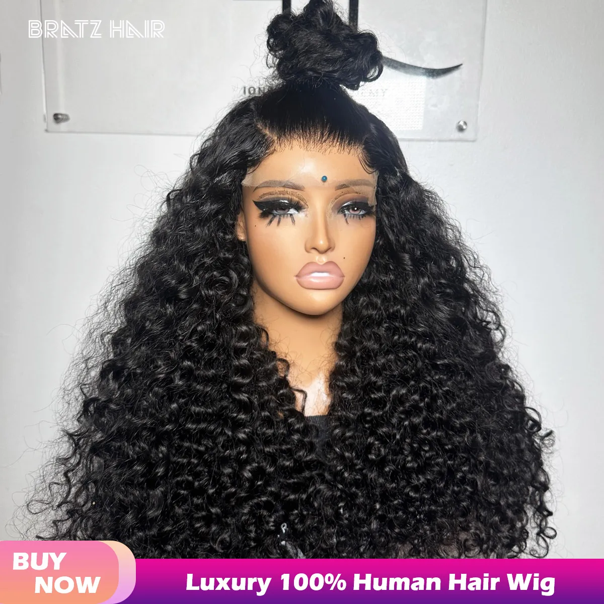 

Парик из натуральных волос 5x5 с закрытием, без клея, кудрявый, предварительно выщипанный, 13x6, 13x4, с кружевной передней частью, для женщин, глубокая волна, без клея