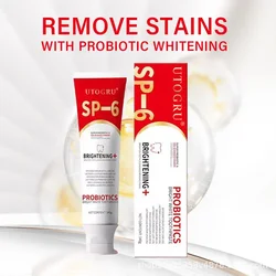 Probiotic Toothpaste SP-6 Whitening Tooth Remove Plaque Stains Teeth Whitener Oral Hygiene Clean Fresh Breath Denta 120g