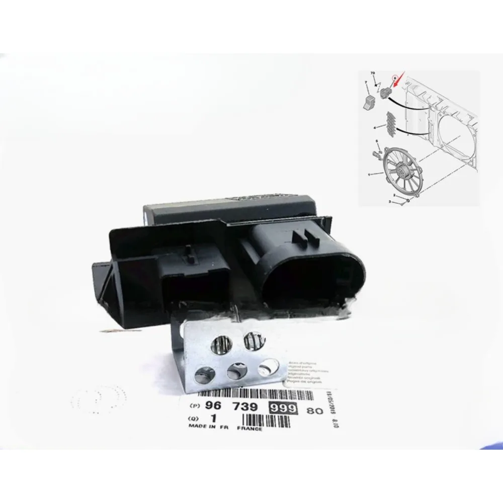 9829220580 9673999980 Fan Resistor Suitable For Peugeot 2083083013008