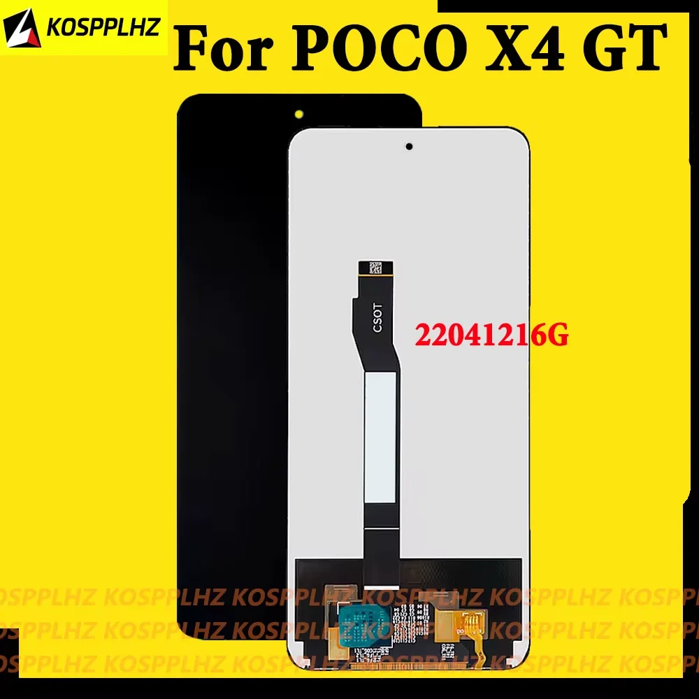 

For POCO X4 GT LCD Display Touch Screen Compelete Replacement 6.6 Inch For POCO X4GT 22041216G Display Accessories