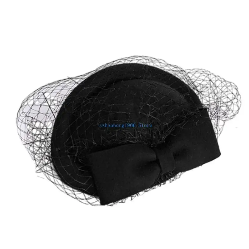 85LF فاسيناتور عتيق مع فيونكة كبيرة الحجم للحفلات التنكرية مشبك فلابر أنيق خوذة صور الدعائم