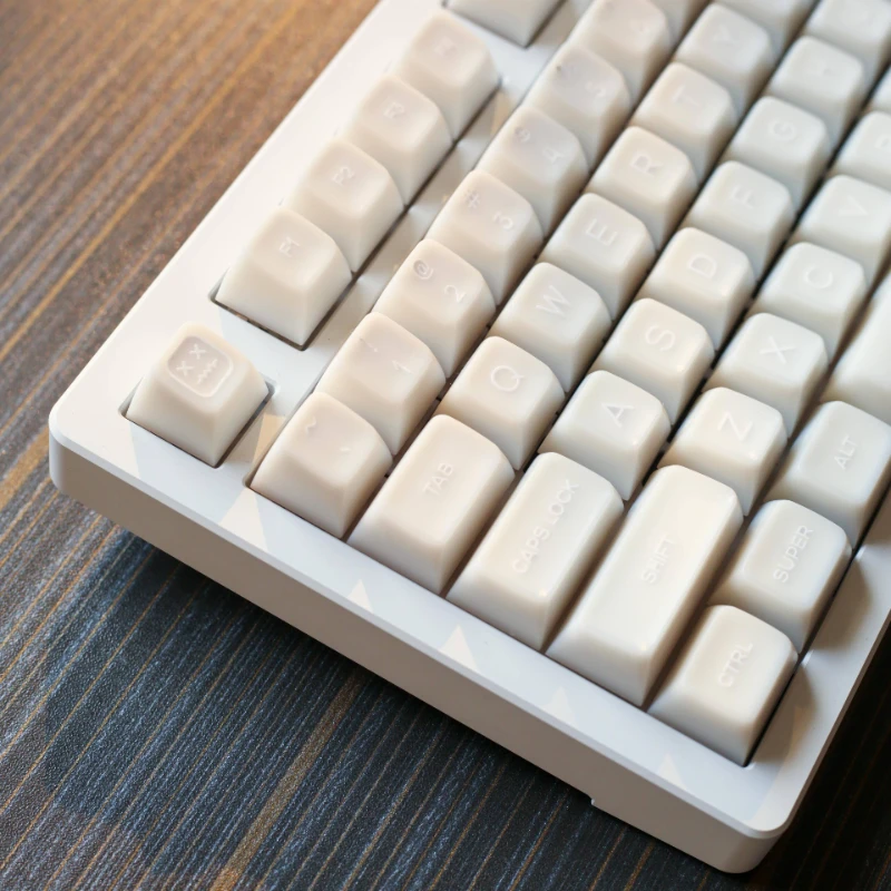 ECHOME-Capuchon de clavier blanc pour clavier mécanique, capuchon de clavier translucide personnalisé, profil SA, thème diversifié, PBT, sublimation de colorant