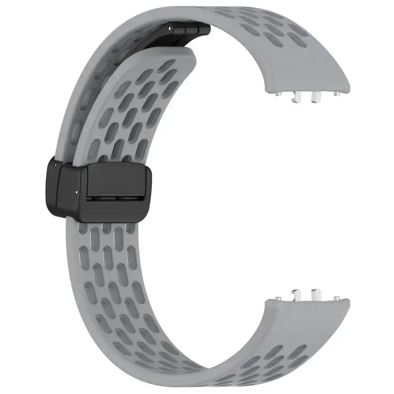 Magnetische Schnalle Mesh Silikon Armband Für Samsung Fit 3 Sport Atmungsaktive Uhr Band Für Samsung Galaxy Fit 3 Ersatz Armband – Detail 11