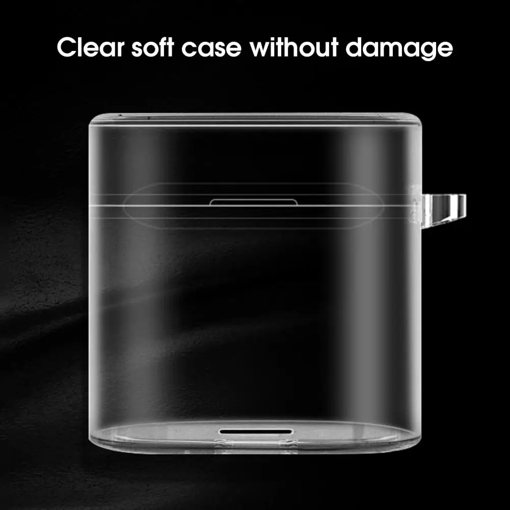 Earbud Protective Shell Non-yellowing Reversed Charging Hole Earphone Protective Case Earphone Anti-fall Protective Case