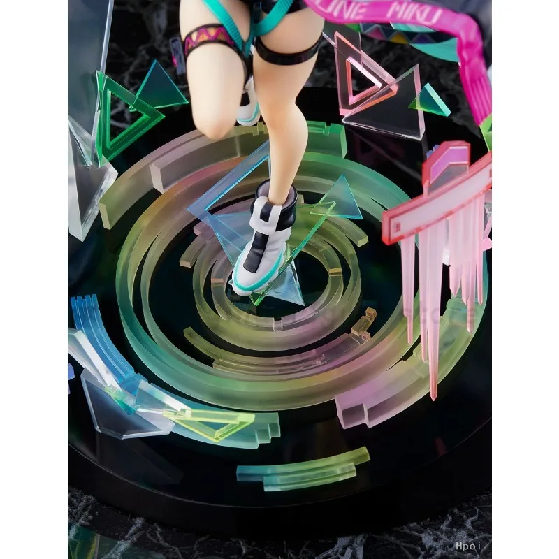【Em estoque】Estágio colorido do projeto mundial SSF original! Feat. Hatsune Miku - RAGE World Project 2020 - Enfeites de modelo de figura de anime