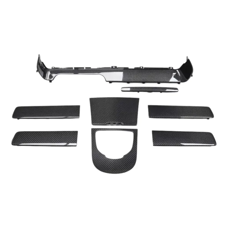 

High Quality Luxury Carbon Fiber Interior Accessories Kits for Mercedes Benz G63 G500 W464 RHS Car Interior Protection G Class