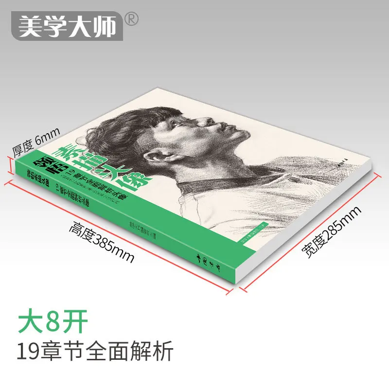 Master of Aesthetics, Understanding Sketch Head Books Big Octopus Copy Template, Figure Painting Structure Feature Analysis