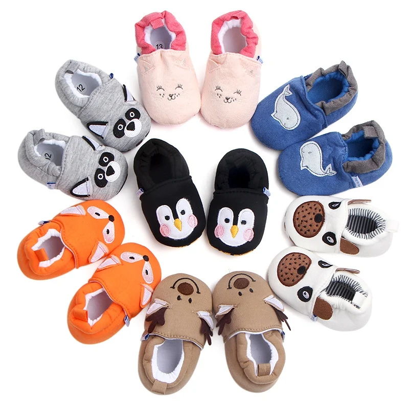 

New Born Baby Footwear Shoes Cartoon Animal Shape Children Socks Non-slip Children Floor Socks Toddler Girl Boy Shoes