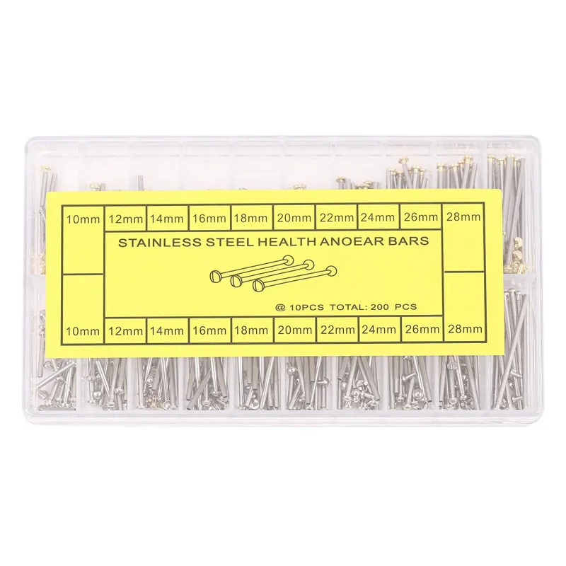 1 Box Watch Repair Tools Set Kits Watch Strap Screws Assortment Tube Friction Pin Clasps Straps Bracelets Rivet Ends 10Mm-28Mm