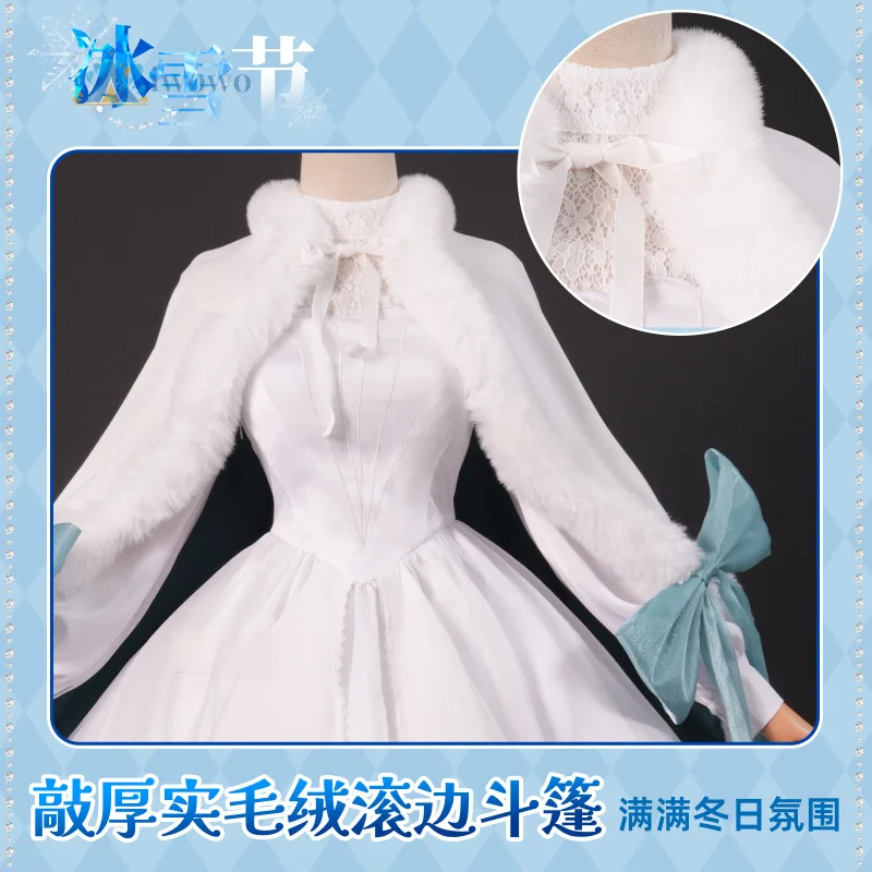 Identity ⅤGame Gardener Cosplay Wintertime Costume Emma Woods Uniform Hallowen Carnival Christmas Party Play Role Clothes New view 4