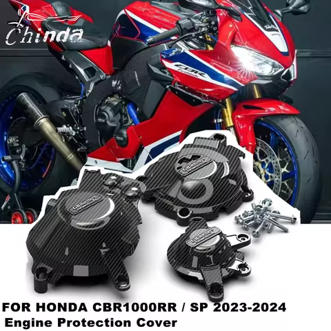 Motorcycle Engine Protective Cover Guard Protector Fall Protection Cover For HONDA CBR1000RR SP CBR 1000RR SP 2023-2024