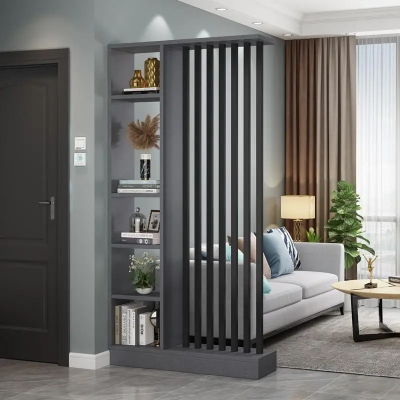 

Small apartment floor screen partition living room porch cabinet household light luxury blocking creative partition decorative s