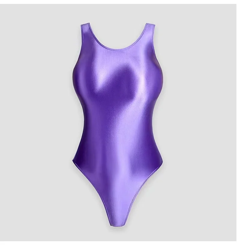 Vestito da ballo di balletto tuta in nylon leggero tuta da ginnastica di un pezzo tuta da yoga tuta a maniche lunghe T cavallo tuta da allenamento per donna adulta