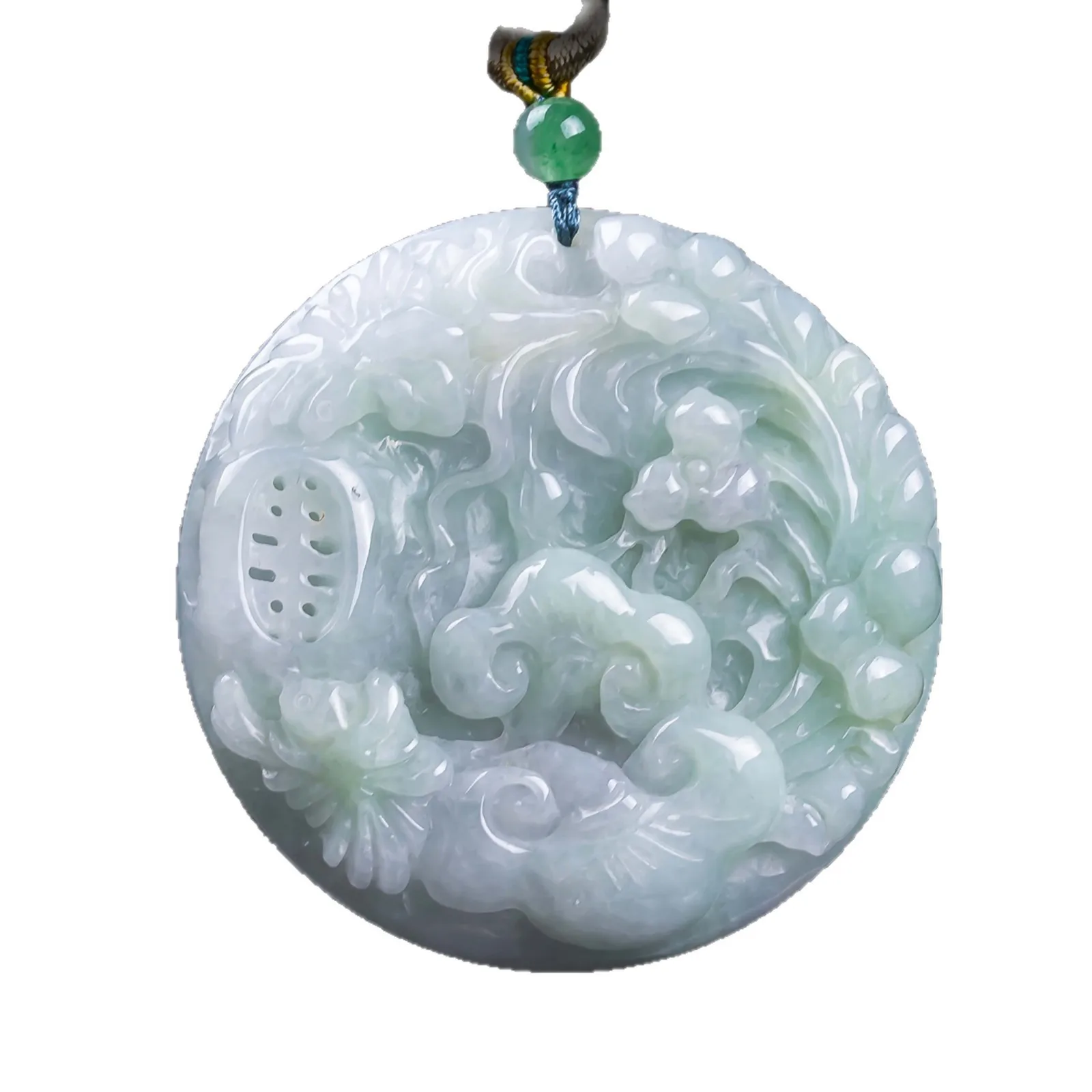 

Натуральный мьянманский нефритовый кулон-цветок, ожерелье, модное ювелирное украшение, роскошный амулет из натурального нефрита, дизайнерский подарок для женщин