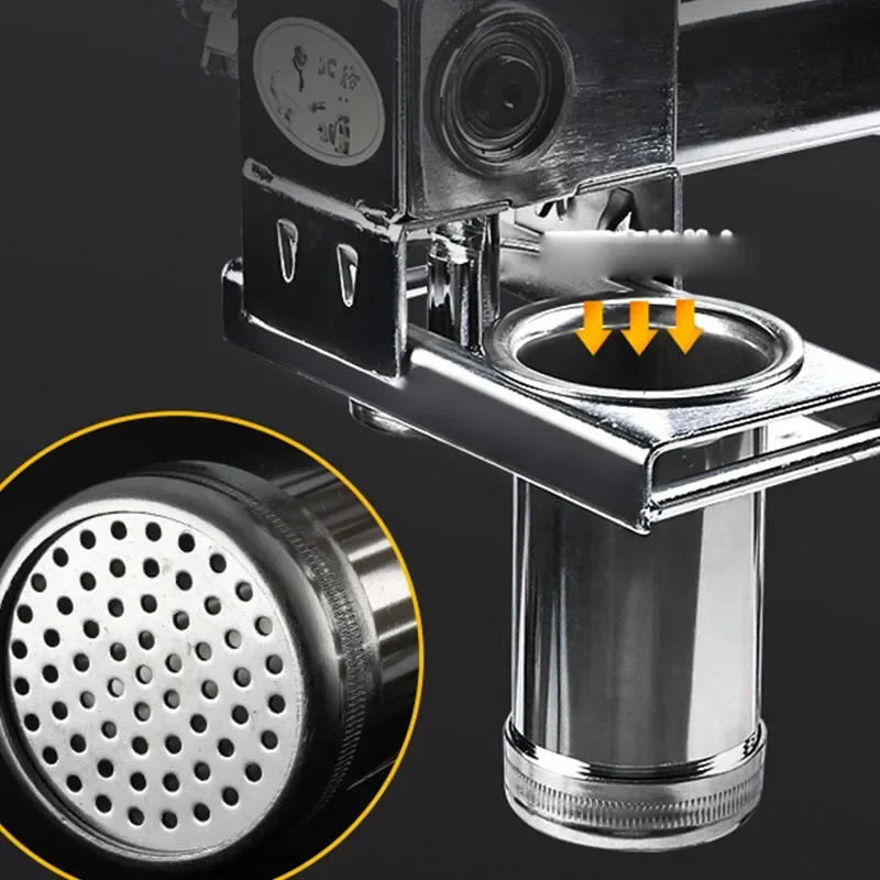 الأجهزة المنزلية آلة صنع المكرونة محلية الصنع المنزلية دليل نهر الصيد آلة ضغط المعكرونة الدبق