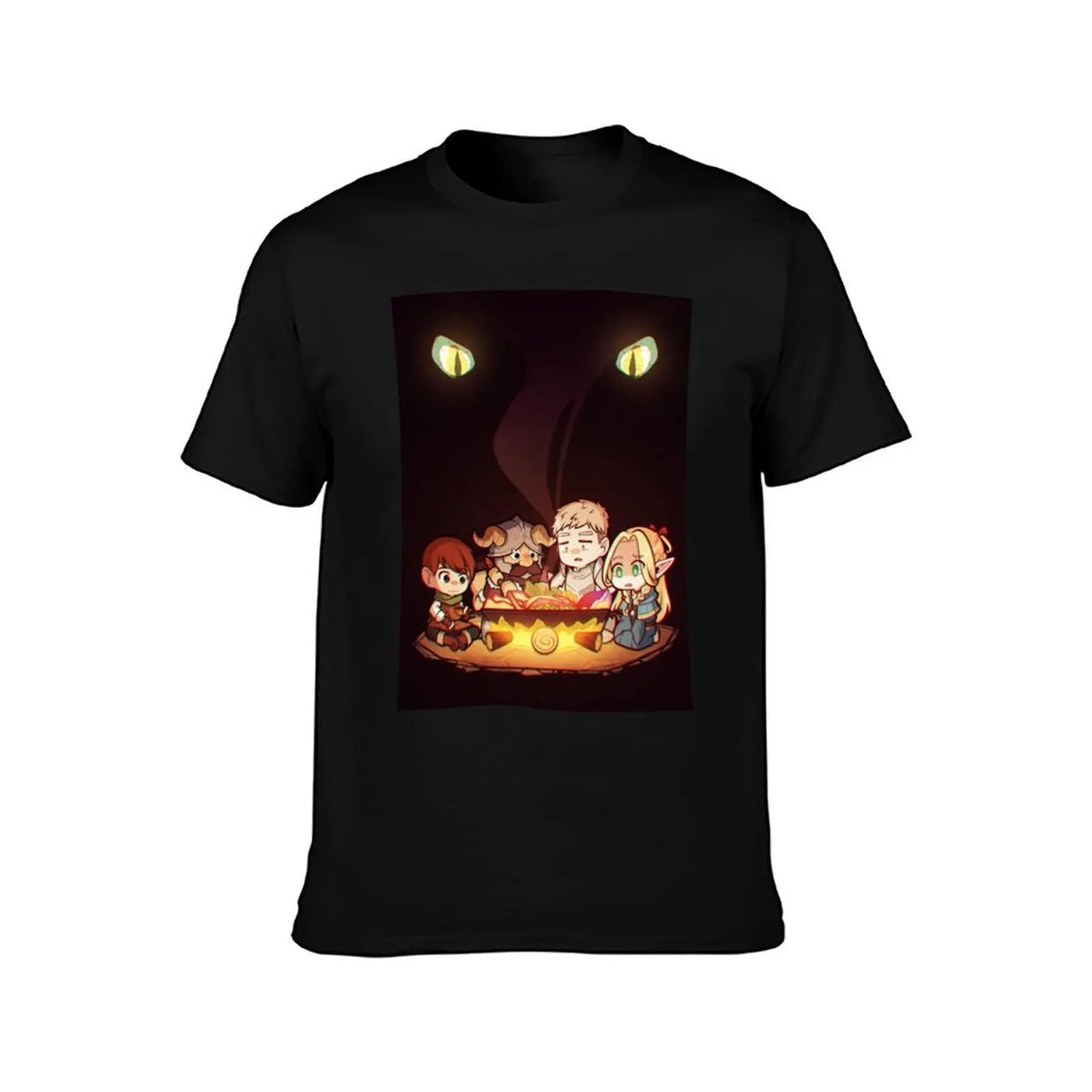 Dungeon Meshi- Campfire T-Shirt High Elasticity Sports T-Shirt