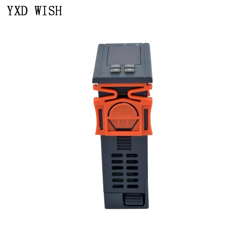 Imagem -02 - Controlador de Temperatura Regulador Termostato com Sensor Aquecimento e Resfriamento 10a 12v 24v 220v50 a 110c Mh1210w Mh-1210w Mh1210w