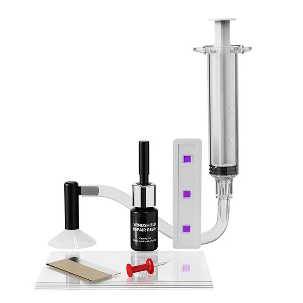 

Раствор для быстрого ремонта, комплект для ремонта лобового стекла автомобиля, обслуживание автомобиля, быстрая фиксация, ремонт лобового стекла, комплексный инструмент для ремонта