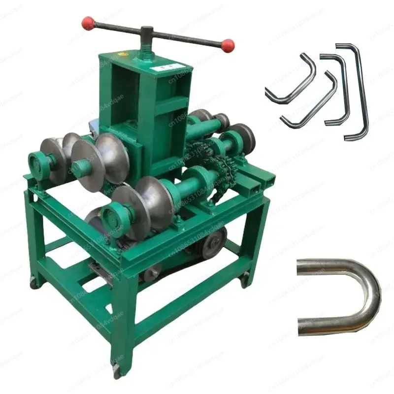 

2200W 380V Steel Bar Bending Machine 76mm Round Pipe Bending Machine Die Automatic Square Pipe Bending Machine