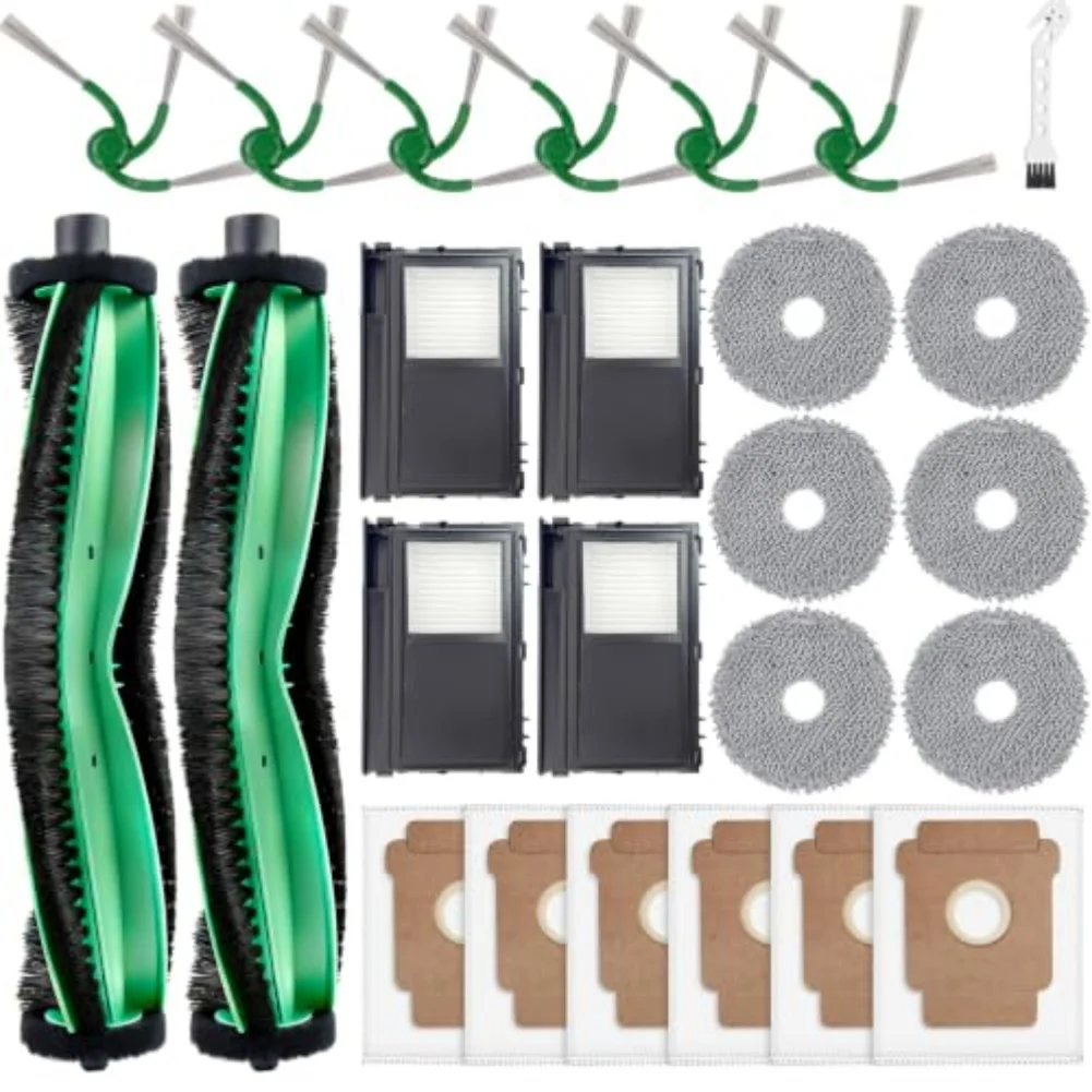 Main Side Brushes With Dust Bags Mop Pads Filters Cleaning Tool For Roomba 415X/Plus 415/Plus 515/Plus 576/Plus 516 Parts