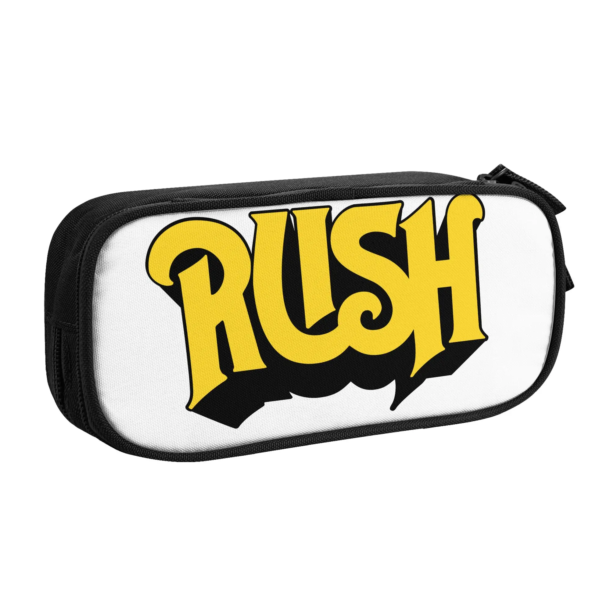 Estuches para Lápices de la Banda Rush, Lindos Estuches para Lápices para Niñas y Niños, Estuche Grande para Lápices de Oficina y Cosméticos