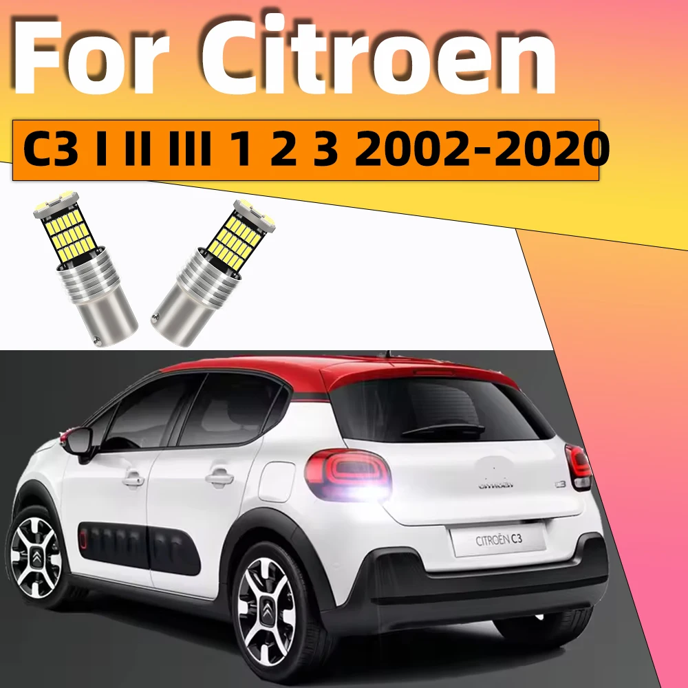 2Pcs For Citroen C3…