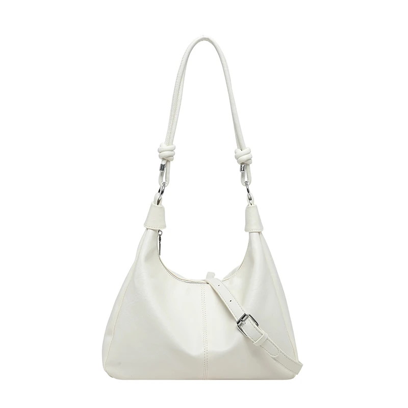 

High End Minimalist Diaper Bag Ladies Shoulder Purse Vintage Fashionable Solid Color Messenge Leather Luxury