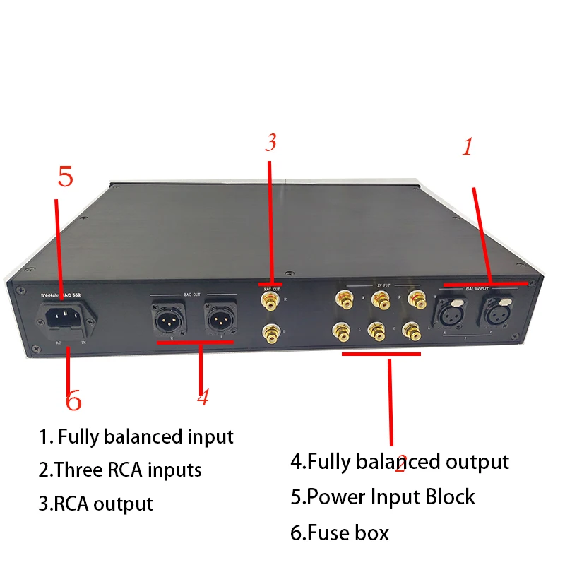 Reference naim NAC52 preamplifier HiFi home high-end audio sound amplifier single-ended class A balanced preamplifier