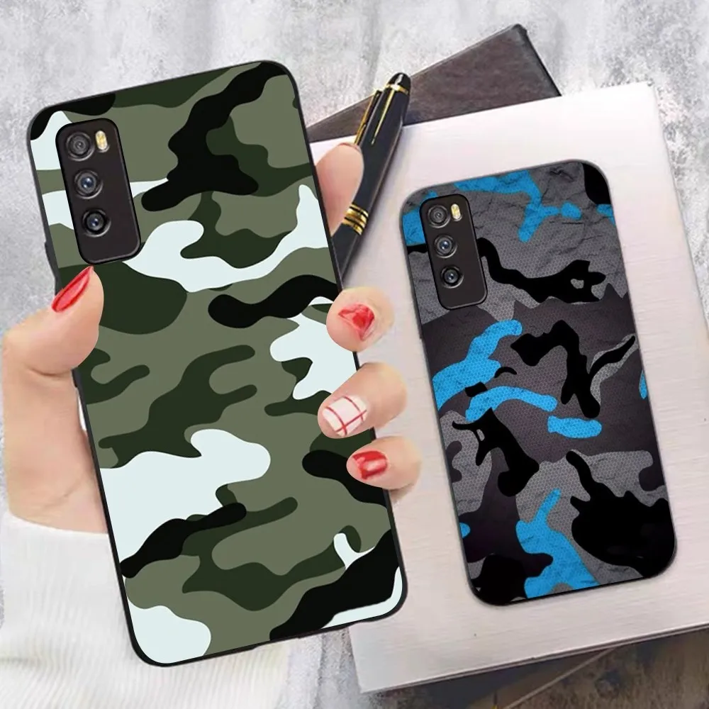 Camouflage Camo Military Phone Case For Huawei Mate 10 20 30 40 50 lite pro Nova 3 3i 5 6 SE 7 pro 7SE