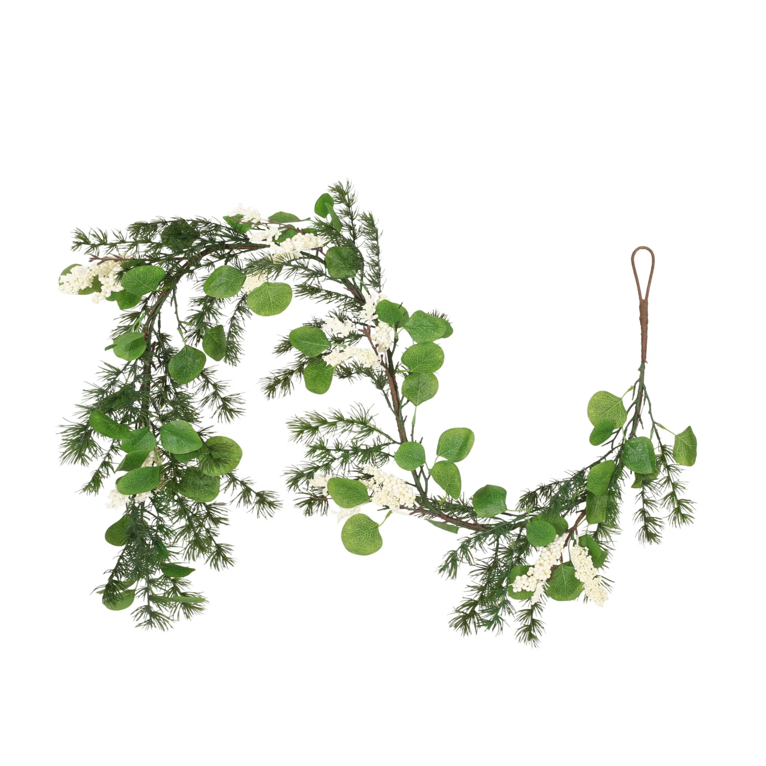 5'-leaves-berry-garland