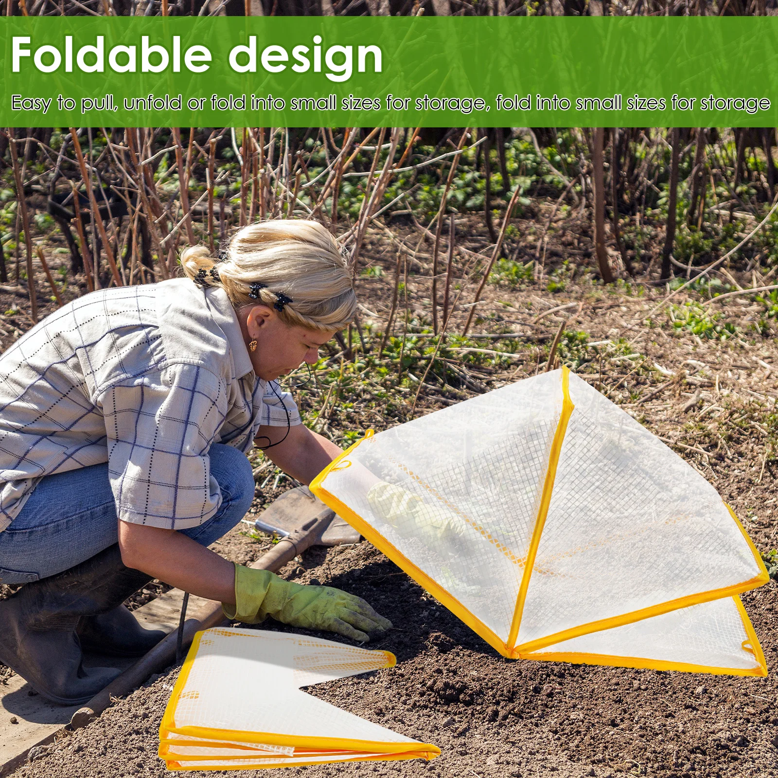 Row Accelerator Plantings Cover Versatile Greenhouse Cover Solid Vegetable Rows Planting Protector Stable Guard Cover for Garden