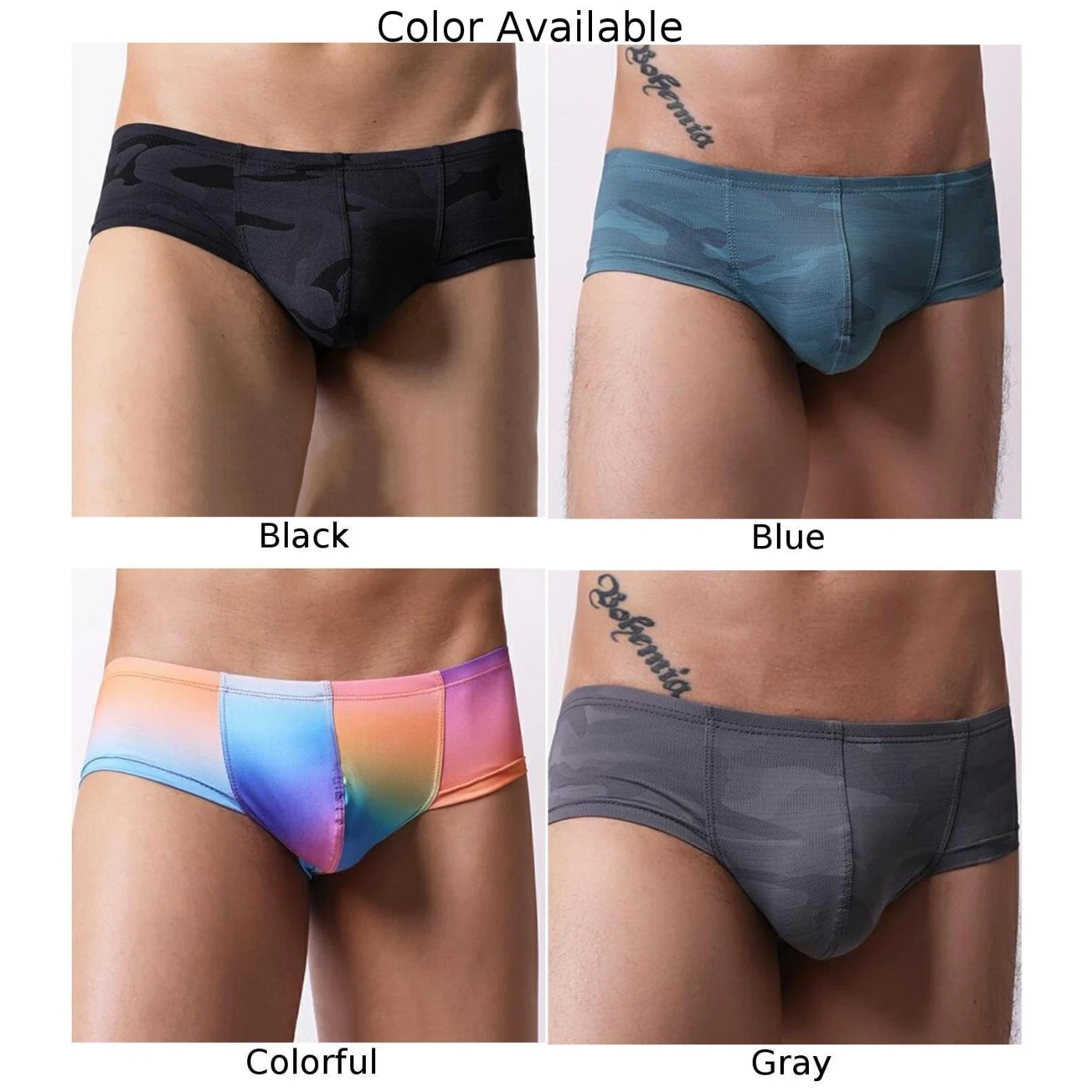 일상 착용을 위한 남성 섹시 속옷 섹시 남성 팬티 일상 착용 사계절용 새 제품 편안한 착용감 스판덱스 원단